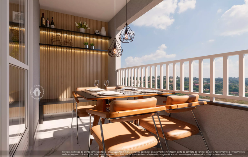 Cobertura Duplex Metrocasa Santo Amaro - Residencial 76.71m² 1D João Alfredo São Paulo - Terraco