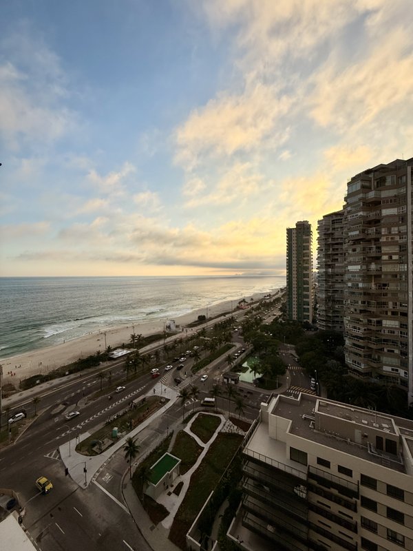 Apartamento com vista livre na Barra da Tijuca - Rio de Janeiro - 
