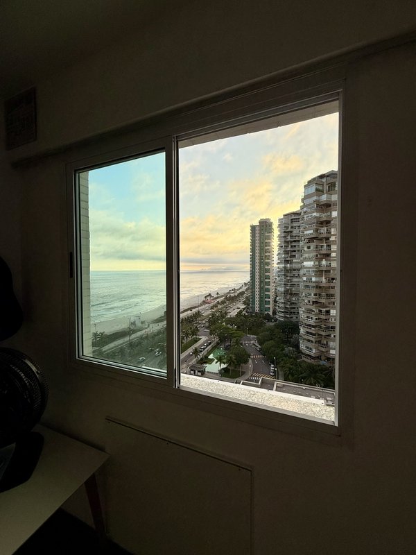 Apartamento com vista livre na Barra da Tijuca - Rio de Janeiro - 