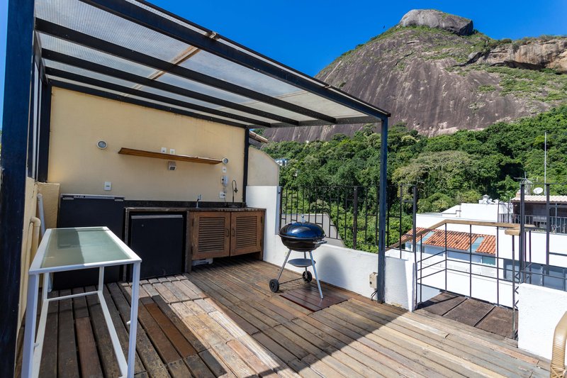 Cobertura com terraço e belo por do sol! Avenida Epitácio Pessoa Rio de Janeiro - 