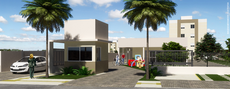 Apartamento Residencial Villa Flores - Fase 1 2 dormitórios 48m² dos Capistranos Cachoeirinha - 