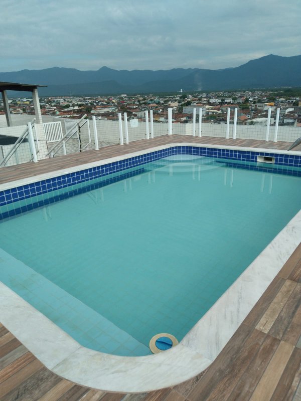 Apto de 01 Dormitório Sacada Tupi Praia Grande - Praia Grande - 