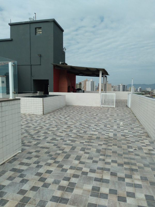 Apto de 01 Dormitório Sacada Tupi Praia Grande - Praia Grande - 