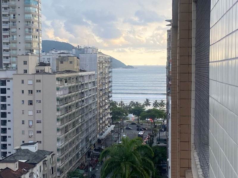 Excelente apartamento com 02 dormitórios para venda - Boqueirão  - Santos - SP Avenida Conselheiro Nébias Santos - 