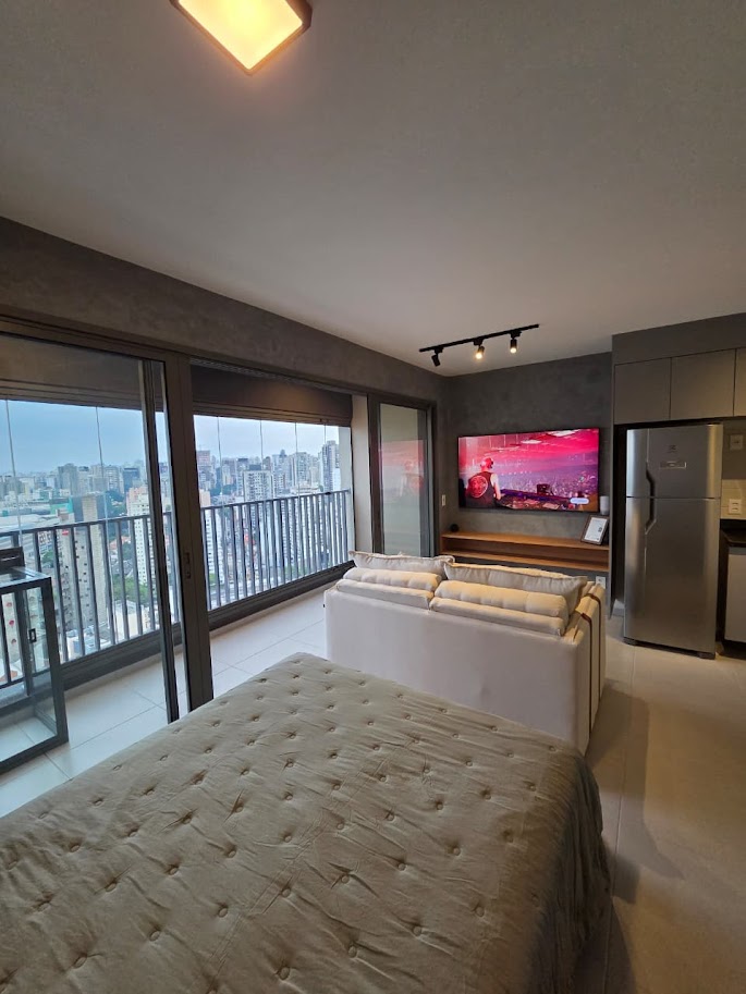 Apartamento com 1 dormit&oacute;rios &agrave; venda,31 m&sup2; - Condom&iacute;nio Modo Pompeia - S&atilde;o Paulo - SP Rua Venâncio Aires São Paulo - 