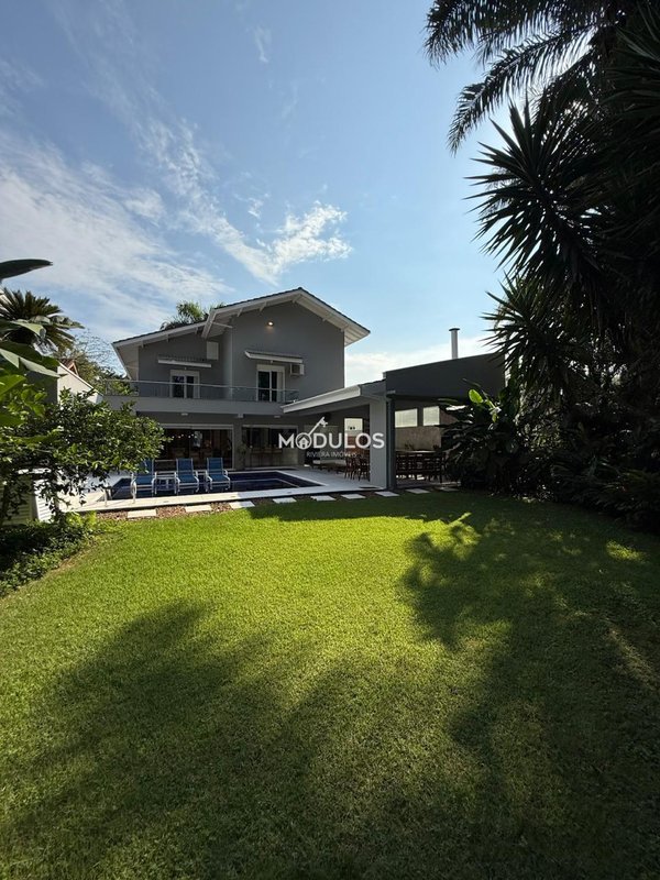 Propriedade minimalista em local nobre com 6 suítes  à venda, 470 m² por R$ 5.900.000,00 Passeio Carvalho Bertioga - 