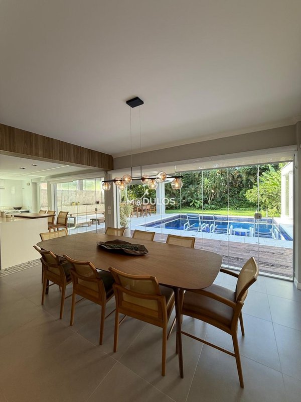 Propriedade minimalista em local nobre com 6 suítes  à venda, 470 m² por R$ 5.900.000,00 Passeio Carvalho Bertioga - 