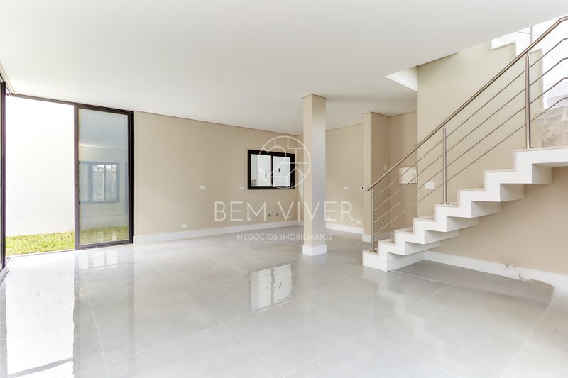 Casa alto padrão 185m2, 3 suítes, 6 vagas, quintal 85m, terraço, Jardim Américas Joaquim Augusto Andrade Curitiba - 