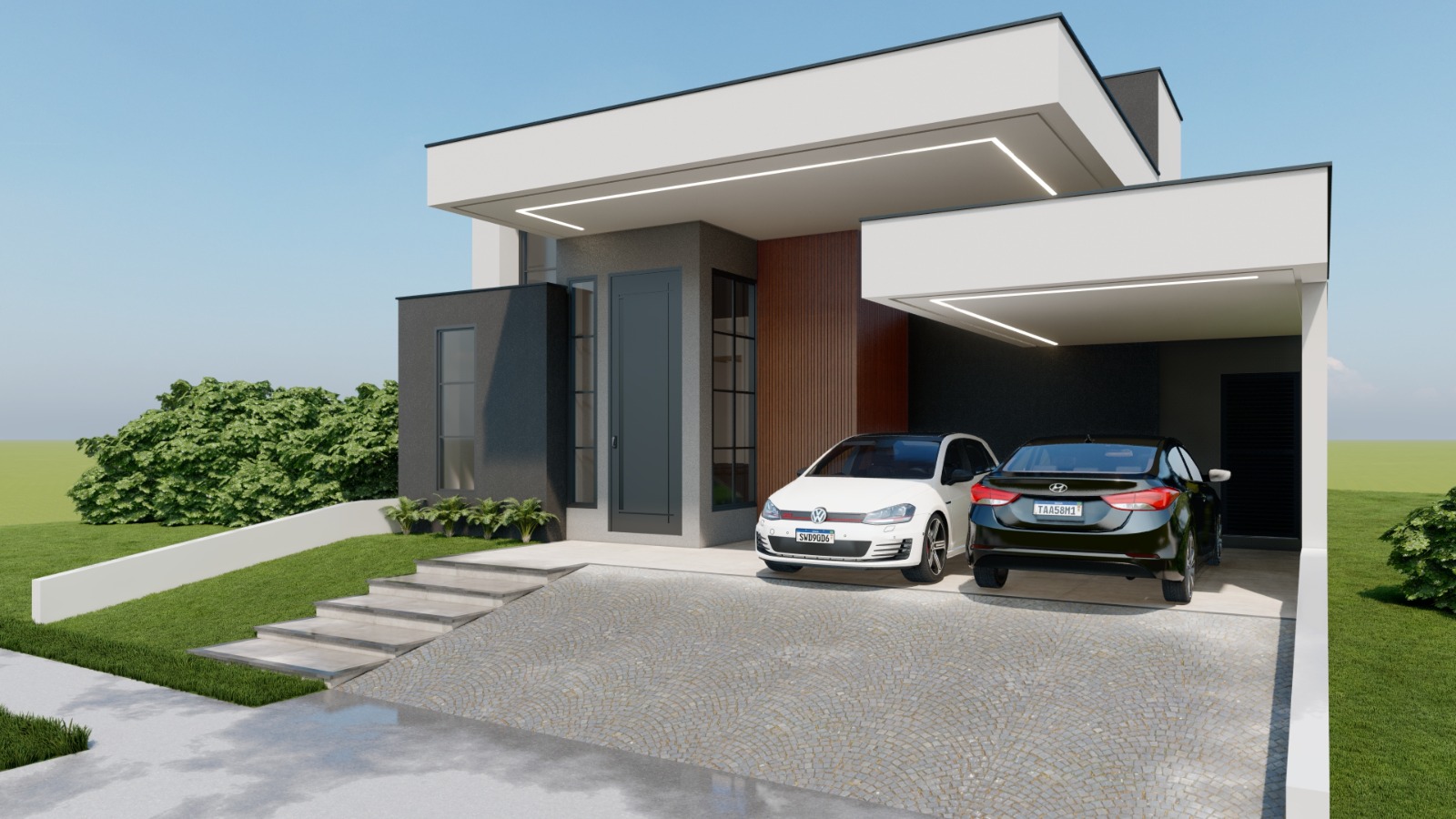 Casa com 3 dormit&oacute;rios &agrave; venda,188 m&sup2; - Condom&iacute;nio Pampulha - Sorocaba - SP Rua Plínio de Almeida Sorocaba - 