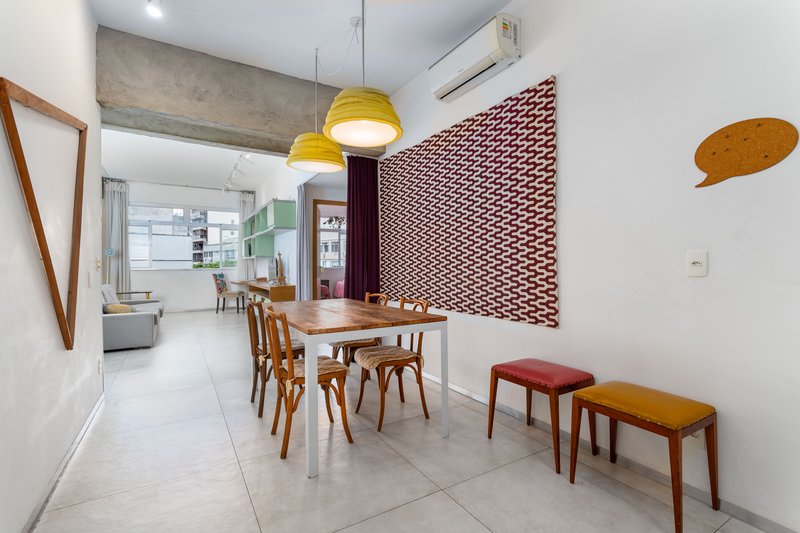 Luz, fluidez e conforto em Ipanema - apartamento de 130m² reformado Rua Gomes Carneiro Rio de Janeiro - 