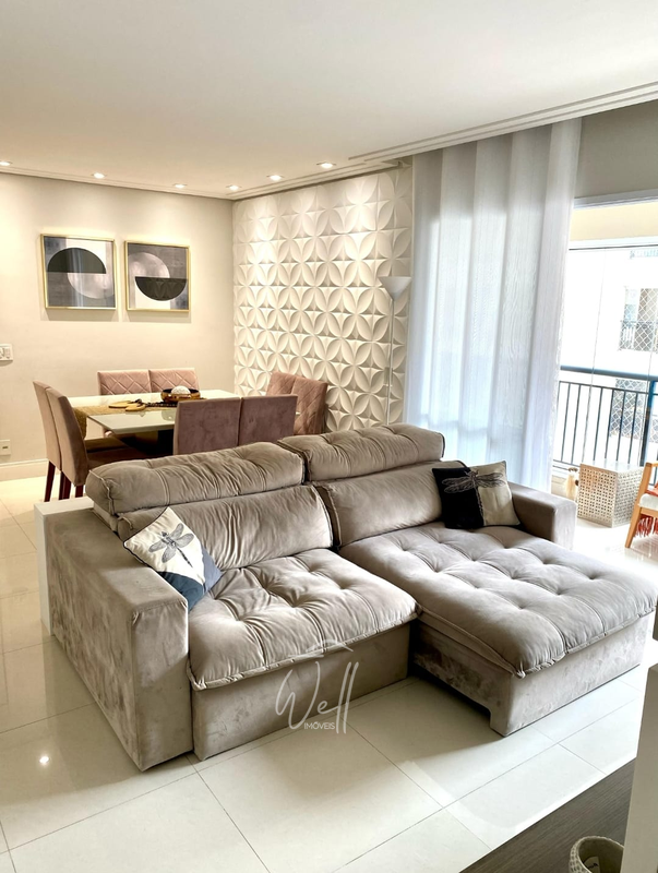 Apartamento no Condominio Auge Home Resort SBC 106m2 - 3 dorms - 02 vagas - São Bernardo do Campo - 