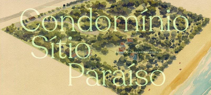 Condomínio Sítio Paraíso em Santo André no Sul da Bahia Pé na areia  Santa Cruz Cabrália - 