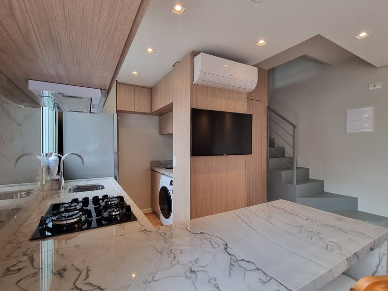 Apartamento Duplex 47m² no Itaim Bibi 01 vaga Rua Urussuí São Paulo - 