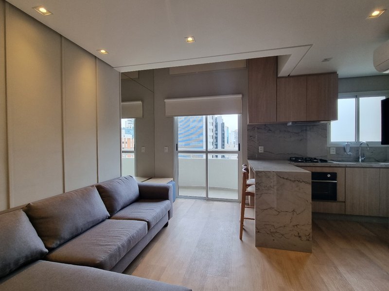 Apartamento Duplex 47m² no Itaim Bibi 01 vaga Rua Urussuí São Paulo - 