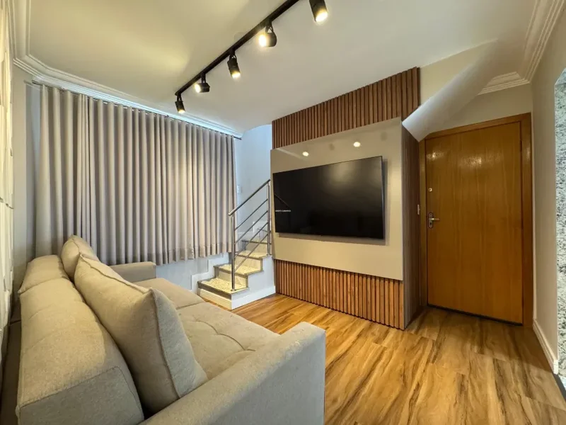 Cobertura com 3 Qt - 01 Suíte - 02vgs. - 150 m² por R$ 845K Rua Mário Batista da Costa Belo Horizonte - 