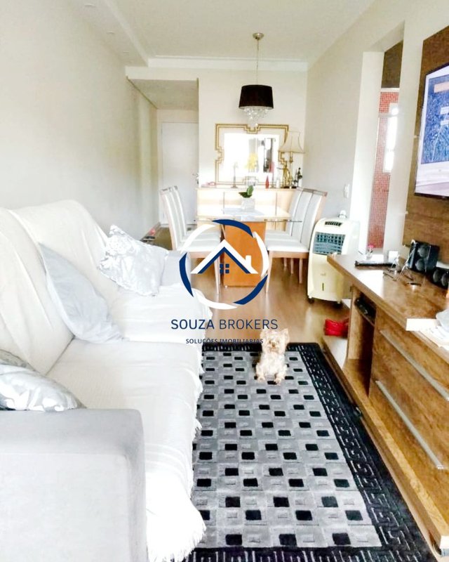 Lindo apartamento de 84m² na Vila Valparaíso em Santo André - Santo André - 