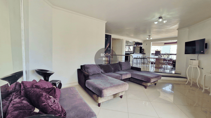 Apartamento Amplo com Vista Mar e Lazer Completo! R. Emilio Portela Guarujá - 