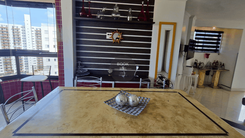 Apartamento Amplo com Vista Mar e Lazer Completo! R. Emilio Portela Guarujá - 