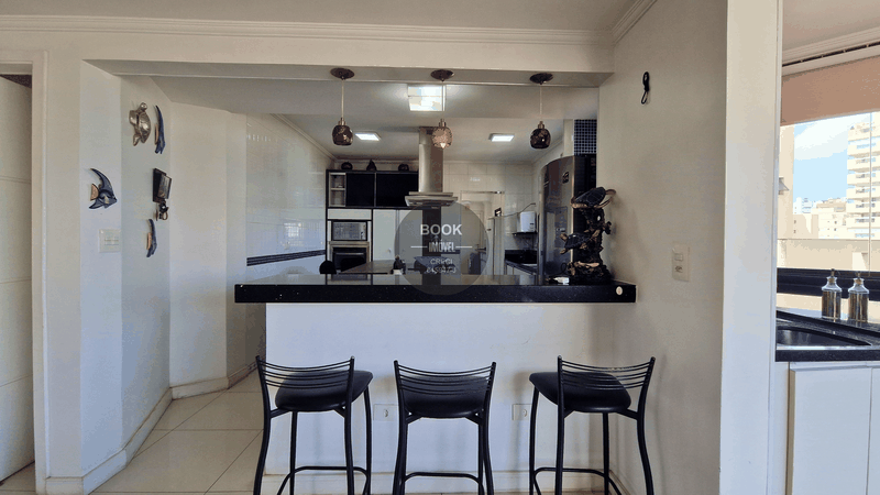 Apartamento Amplo com Vista Mar e Lazer Completo! R. Emilio Portela Guarujá - 