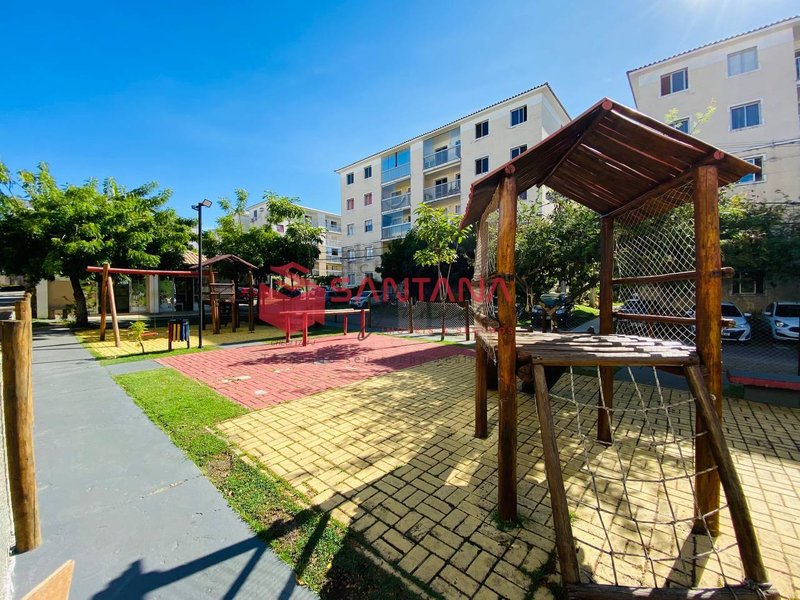 Apartamento mobiliado à venda porteira fechada em Buraquinho Rua Ministro Antônio Carlos Magalhães Lauro de Freitas - 