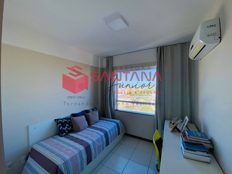 Apartamento nascente com varanda no Maria Félix Rua Itaeté Lauro de Freitas - 