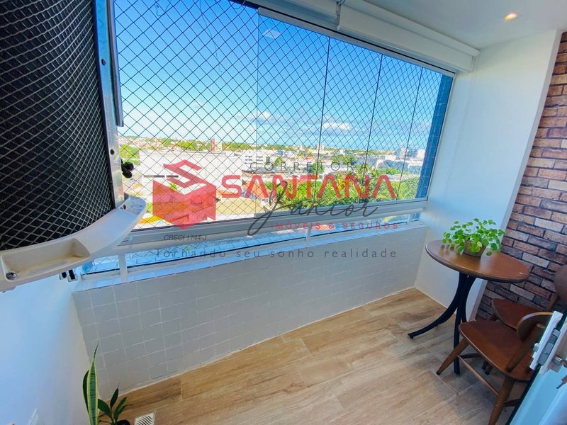 Apartamento nascente com varanda no Maria Félix Rua Itaeté Lauro de Freitas - 