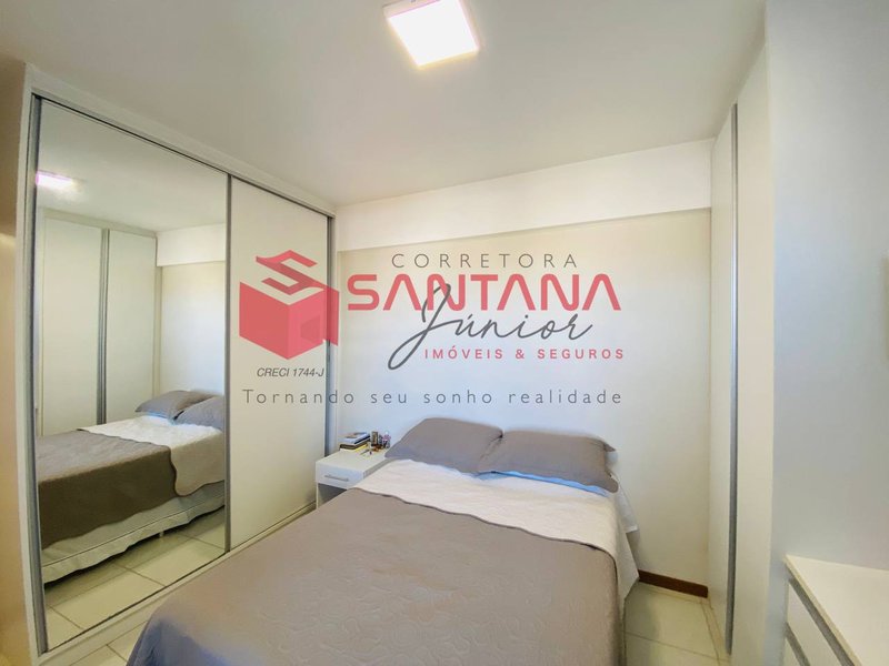Apartamento nascente com varanda no Maria Félix Rua Itaeté Lauro de Freitas - 