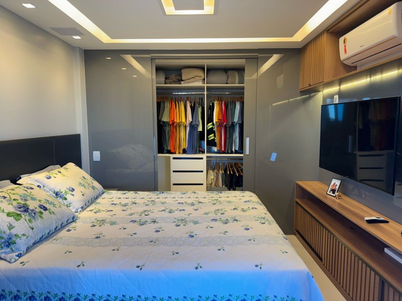 APARTAMENTO  VISTA MAR QURTA SALA  ÁREA DE SERVIÇO GARAGEM À VENDA NO JARDIM ARMAÇÃO! Rua Américo Vespúcio Salvador - 
