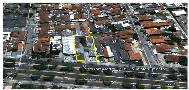 Terreno na Vila Monumento 1313m² Avenida Dom Pedro I São Paulo - 