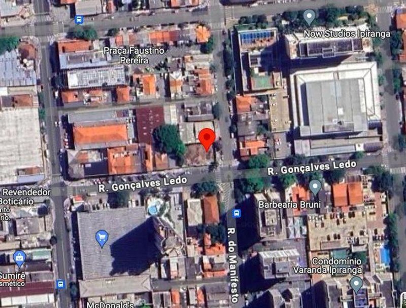 Terreno no Ipiranga 459m² Rua do Manifesto São Paulo - 
