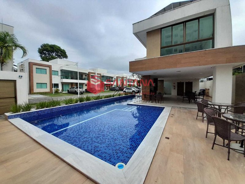Apartamento térreo mobiliado para locação em Buraquinho Rua Ministro Antônio Carlos Magalhães Lauro de Freitas - 