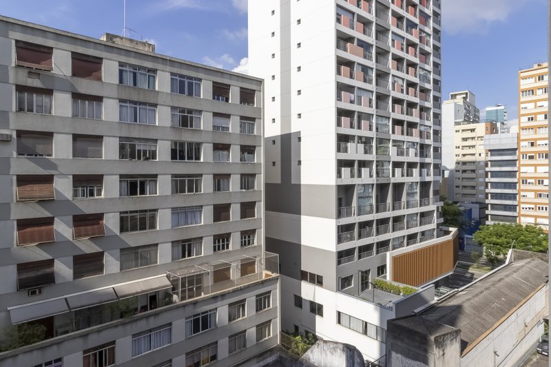Apartamento 100m² em Higienópolis 02 suítes Avenida Angélica São Paulo - 