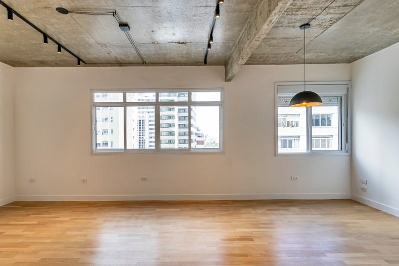 Apartamento 100m² em Higienópolis 02 suítes Avenida Angélica São Paulo - 