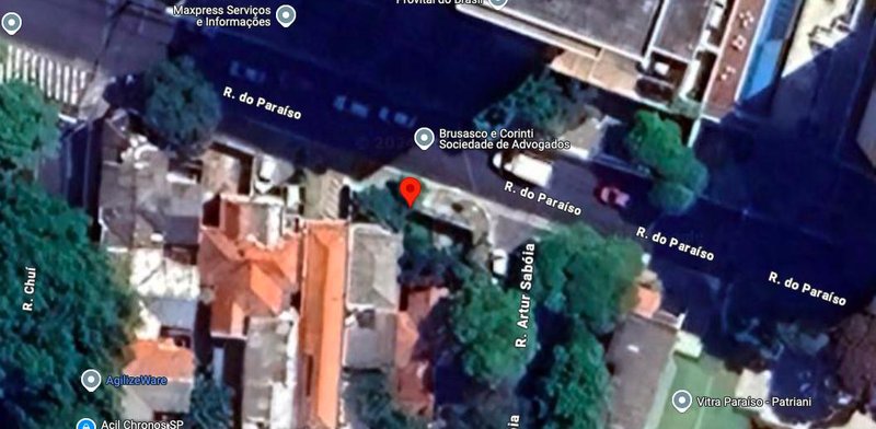 Terreno no Paraíso 225m² Rua do Paraíso São Paulo - 