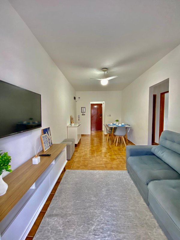 Lindo apartamento a 90 metros da orla na Martim de Sá - Caraguatatuba - 