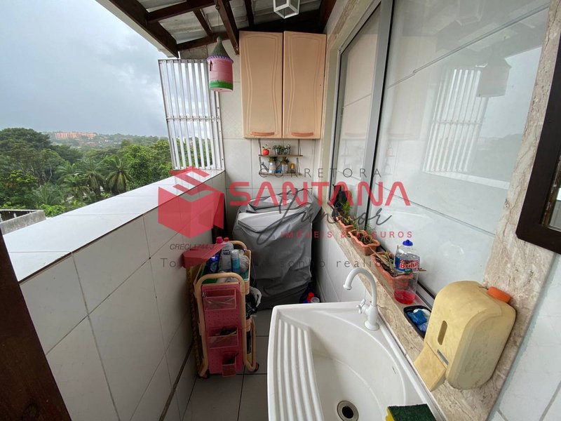 Apartamento mobiliado com 3/4 em Lauro de Freitas Rua José Leite Lauro de Freitas - 