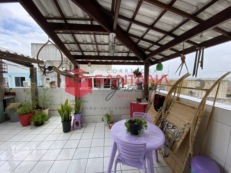 Apartamento mobiliado com 3/4 em Lauro de Freitas Rua José Leite Lauro de Freitas - 