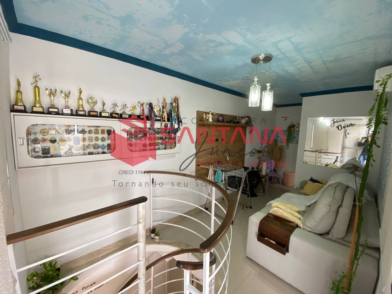 Apartamento mobiliado com 3/4 em Lauro de Freitas Rua José Leite Lauro de Freitas - 