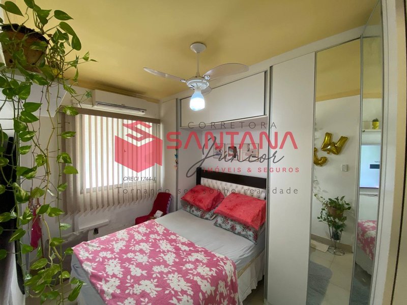 Apartamento mobiliado com 3/4 em Lauro de Freitas Rua José Leite Lauro de Freitas - 