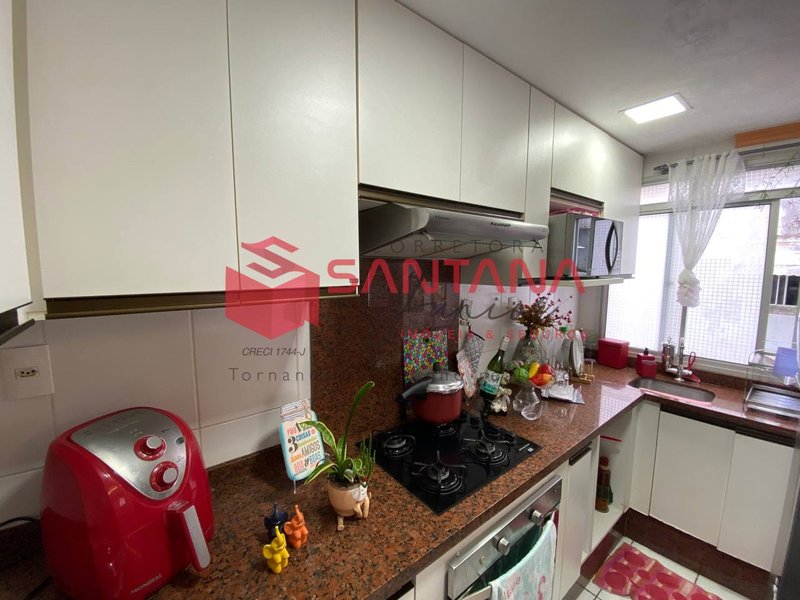 Apartamento mobiliado com 3/4 em Lauro de Freitas Rua José Leite Lauro de Freitas - 