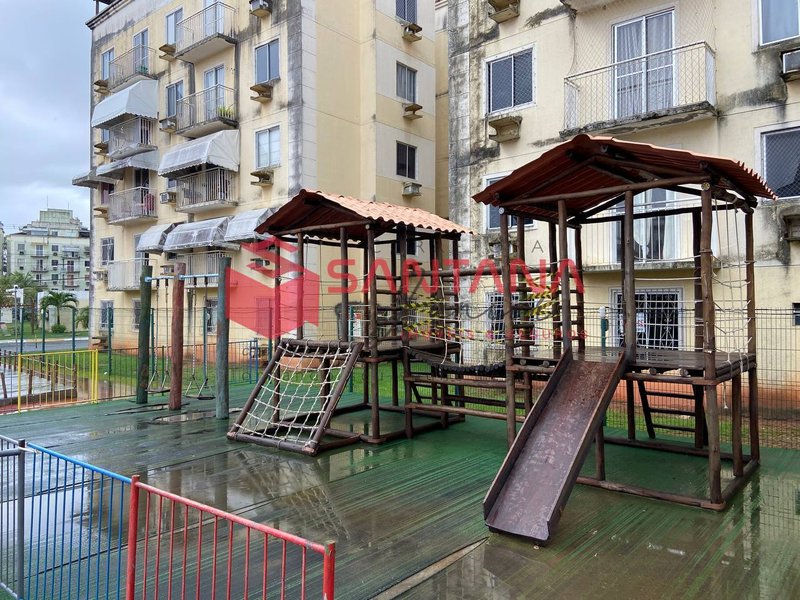 Apartamento mobiliado com 3/4 em Lauro de Freitas Rua José Leite Lauro de Freitas - 