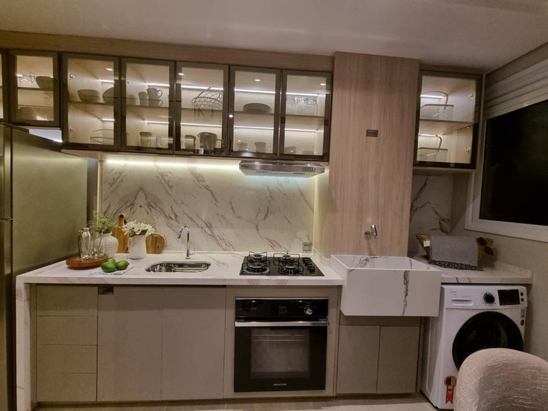 Excelente apartamento novo com 02 dormitórios para venda - Jabaquara - Santos - SP Avenida Rangel Pestana Santos - 