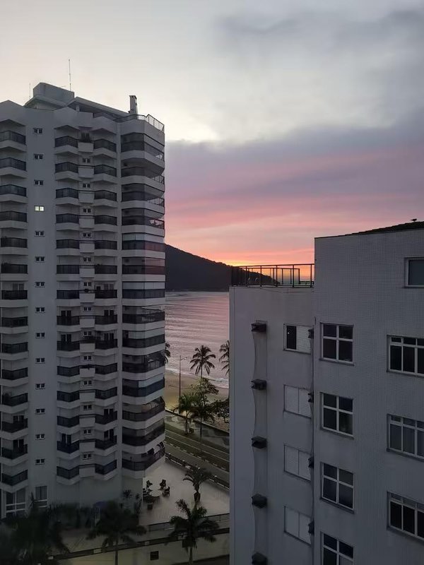 Apartamento MOBILIADO com vista para o mar na Martim de Sá - Caraguatatuba - 