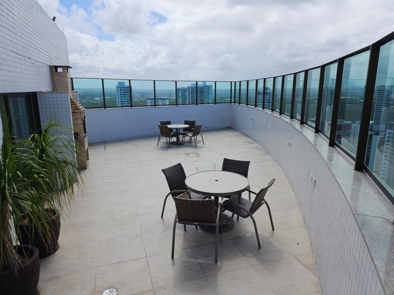 Apartamento à venda mobiliado com 1 quarto, 43m² por R$ 950.000,00 Avenida Boa Viagem Recife - 