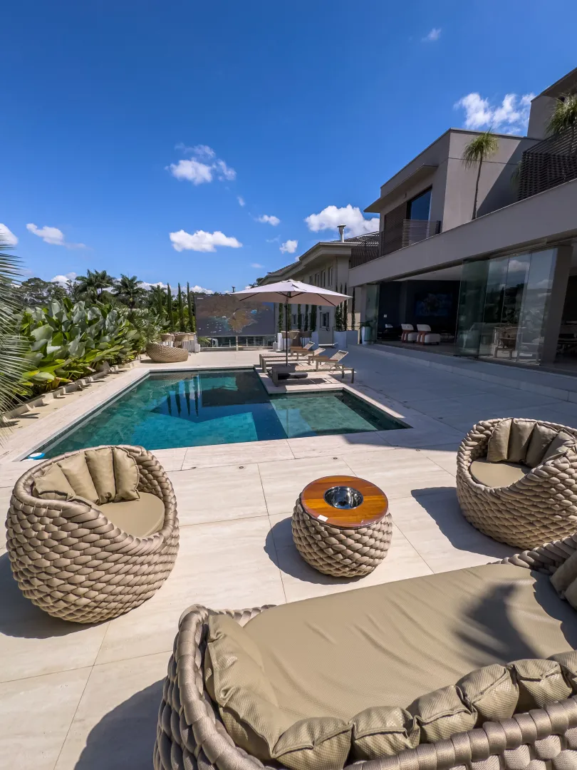 MANS&Atilde;O CONTEMPOR&Acirc;NEA DE ALTO PADR&Atilde;O NO TAMBOR&Eacute; 3 Avenida Yojiro Takaoka Santana de Parnaíba - 