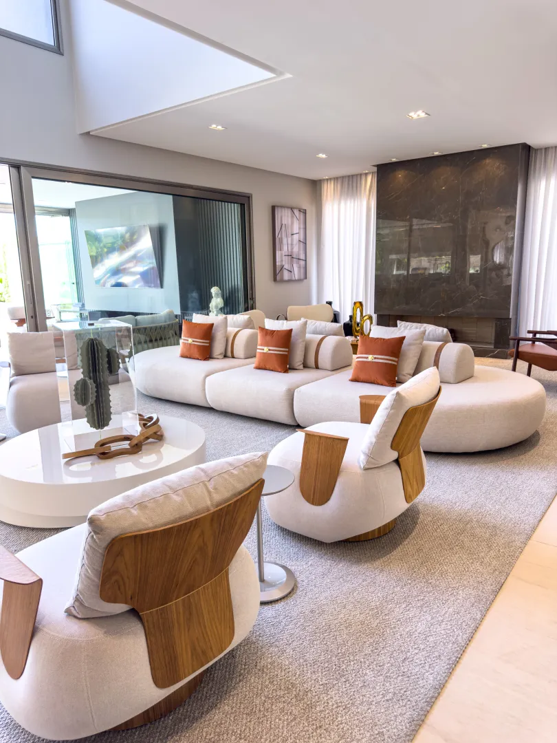 MANS&Atilde;O CONTEMPOR&Acirc;NEA DE ALTO PADR&Atilde;O NO TAMBOR&Eacute; 3 Avenida Yojiro Takaoka Santana de Parnaíba - 