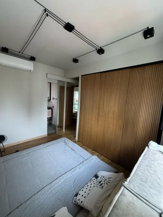 Sumaré - apartamento pronto para morar, varanda, suíte, 1 vaga Rua Paris São Paulo - 