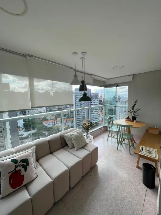 Sumaré - apartamento pronto para morar, varanda, suíte, 1 vaga Rua Paris São Paulo - 
