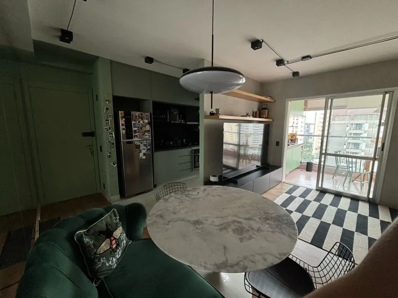 Sumaré - apartamento pronto para morar, varanda, suíte, 1 vaga Rua Paris São Paulo - 