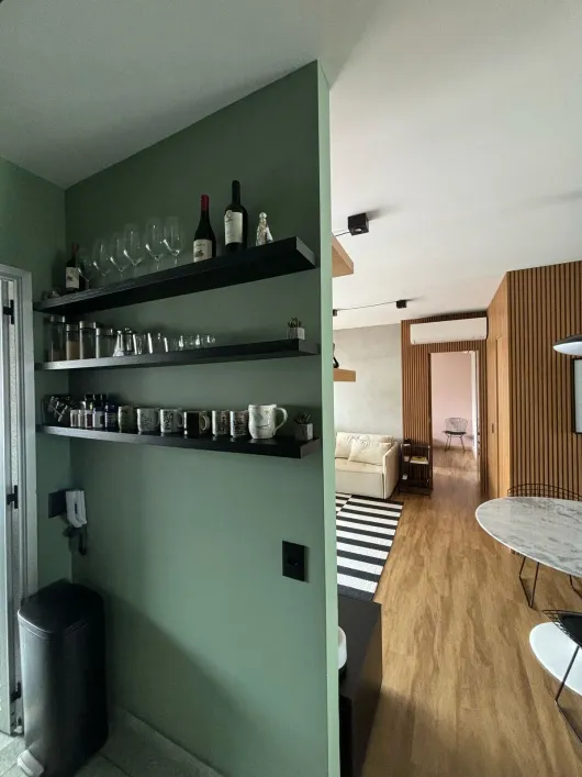 Sumaré - apartamento pronto para morar, varanda, suíte, 1 vaga Rua Paris São Paulo - 
